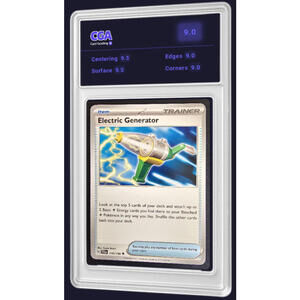 Scarlet & Violet Electric Generator 170/198 Pokémon TCG - CGA 9.0 Digital Grade